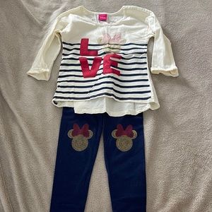 Minnie Mouse pant set
